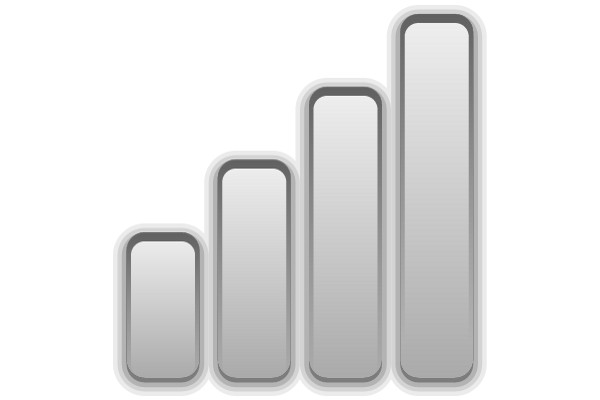 A Visual Representation of a Bar Chart in a Digital Interface