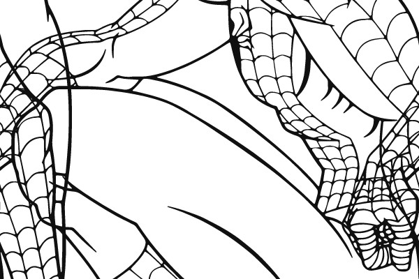 Spider-Man Coloring Page