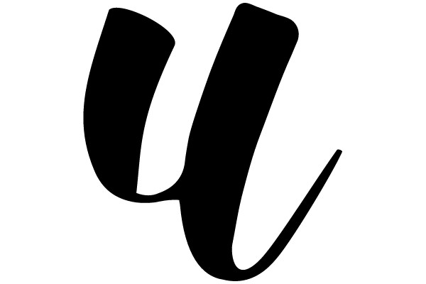 Black 'u' with a Tail