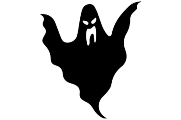 A Ghostly Figure in Silhouette