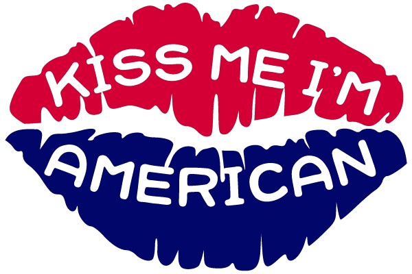 KISS ME I'M AMERICAN