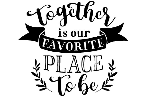 Together is our Favorite Place to Be