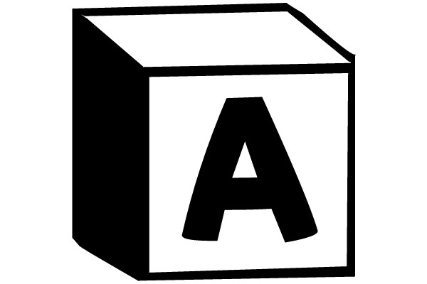 Block with the Letter 'A'