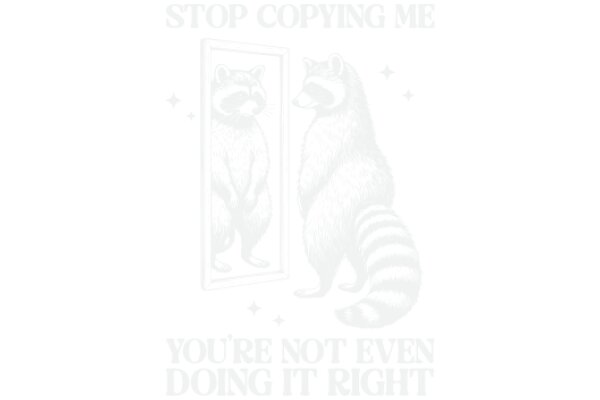 A Playful Take on the 'Stop Copying Me' Meme