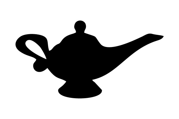 Aladdin's Lamp: The Iconic Silhouette