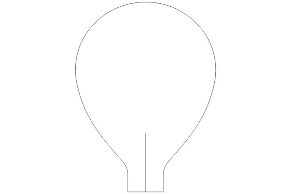 A Simple, White Balloon