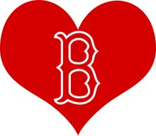 A Red Heart with a White Letter 'B' Inside