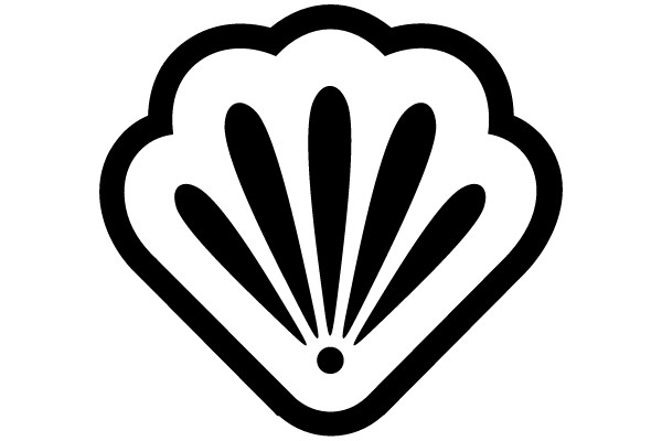 Ornamental Flourish: A Classic Shell Design