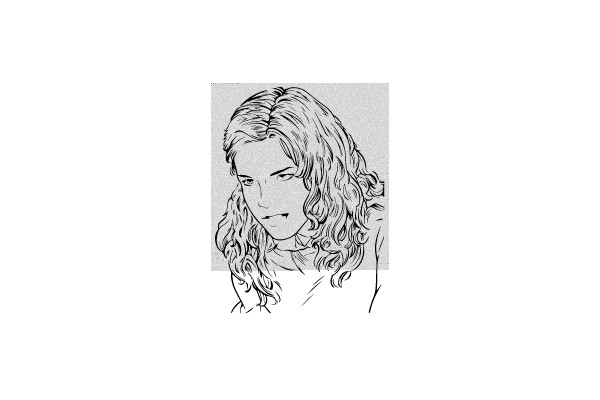 Portrait of a Curly-haired Character