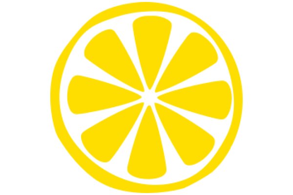 Vibrant Yellow Lemon Logo