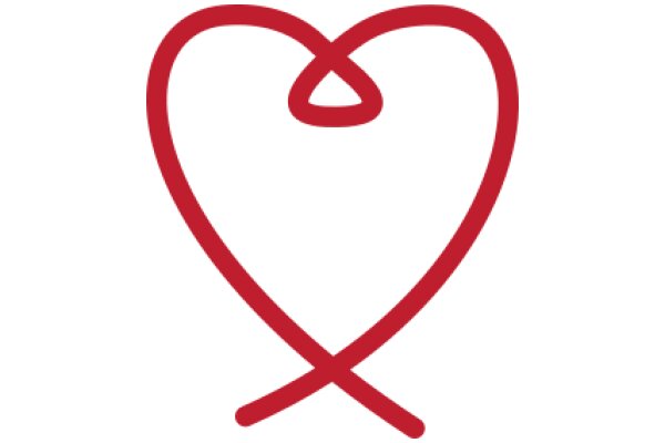 Simplistic Red Heart Logo