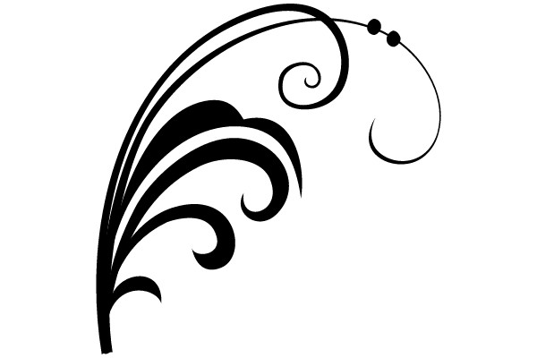 Classical Elegance: Vintage Flourish Ornament