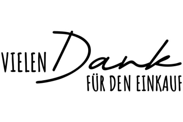 Vielen Dank für den Einauf