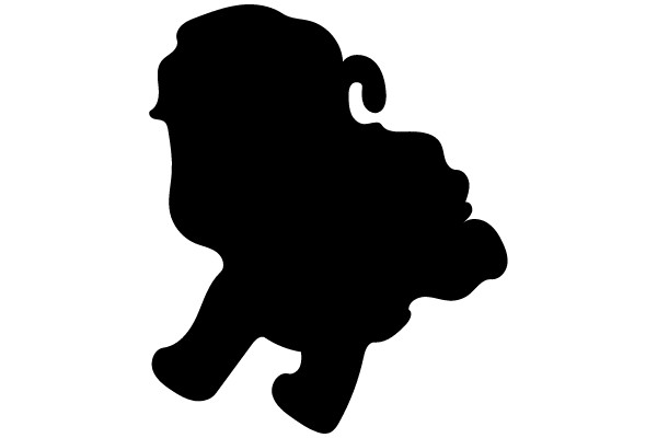 Silhouette of a Bulldog
