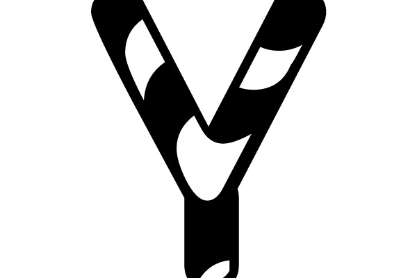 Abstract 'V' Shape