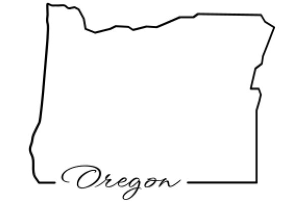 A Simple Map of Oregon