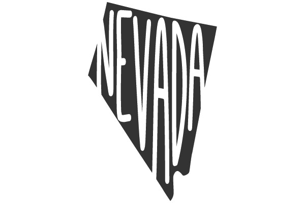 NEVADA STATE SHAPED SIGN