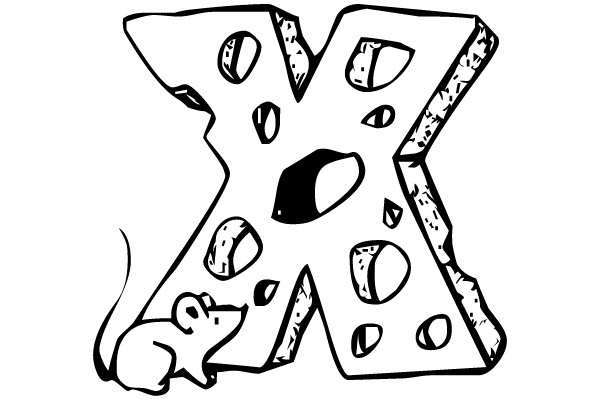 Letter X Cheese Adventure