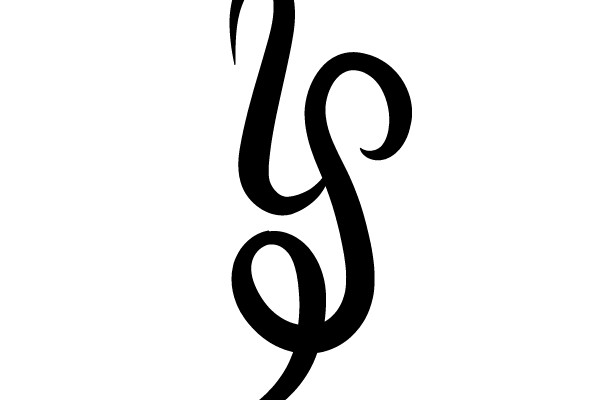 Elegant Serpentine Symbol
