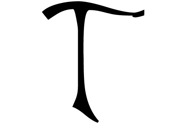 The letter 'T'