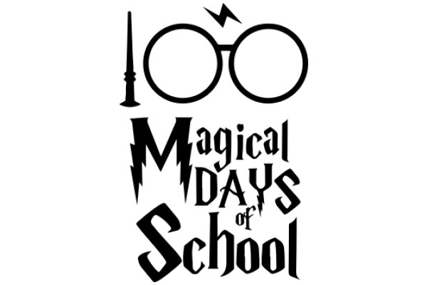 Magical Days of School: A Hogwarts-Inspired Logo