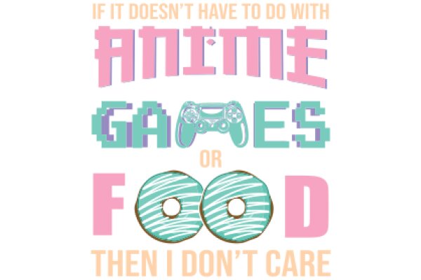 Anime Games or Food: Which One Doesn't Have to Be Done with Care?