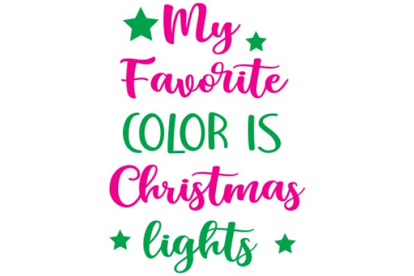 Celebrating the Festive Spirit: My Favorite Color is Christmas Lights