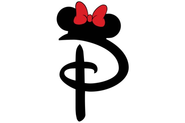 Minimalist Mickey Mouse Logo