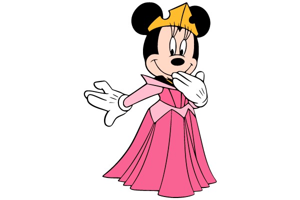 Minnie Mouse as a Royal Princess