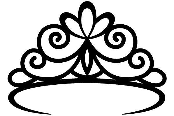 Royal Flourishes: An Elegantly Designed Crown Template