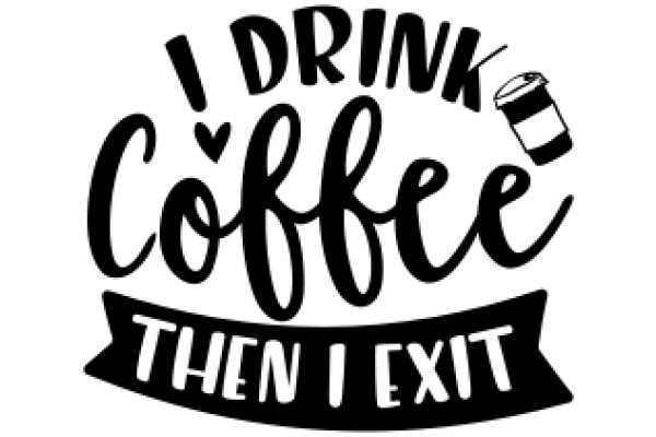 Coffee Lovers Unite: A Sign of Affection for the World's Favorite Beverage