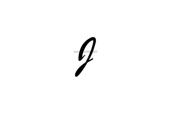 Cursive Letter P
