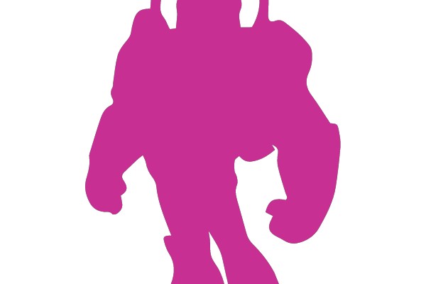 Colorful Space-Age Silhouette