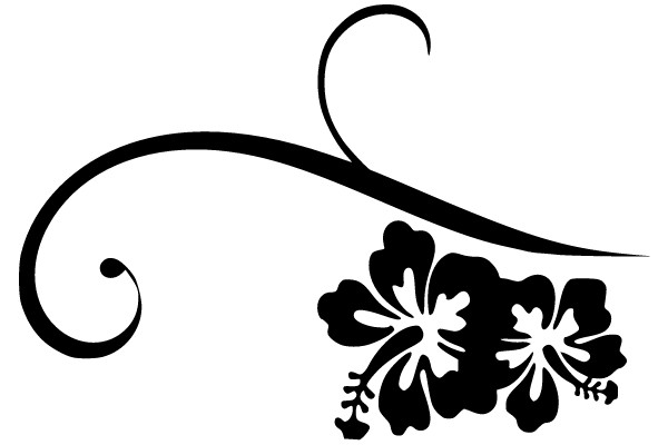 Floral Swirl Design