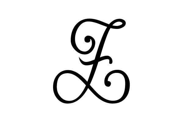 Elegant Flourished Letter L