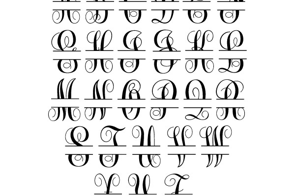 Calligraphic Fonts Collection