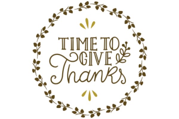 Time to Give Thanks: A Festive Decorative Sign