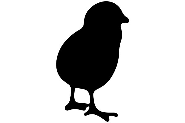 Silhouette of a Chicken