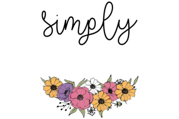 Simply Beautiful: A Floral Arrangement of Colorful Flowers