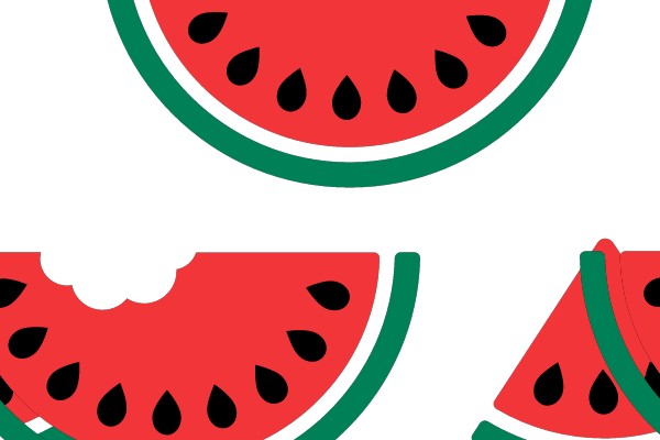 Watermelon Slices Clipart