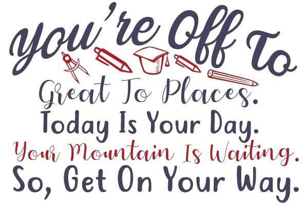Motivational Graduation Poster