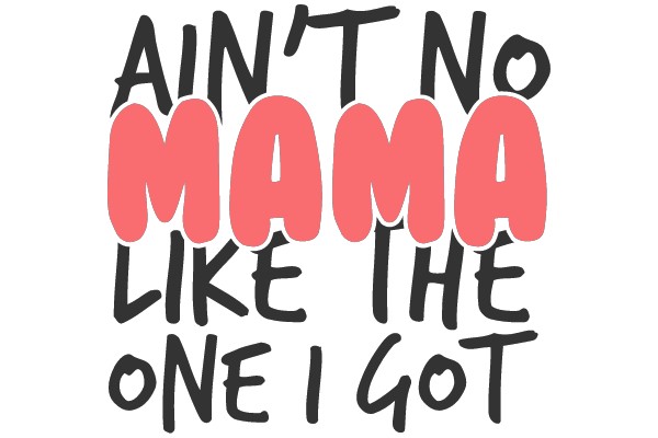 Ain't No Mama Like The One I Got
