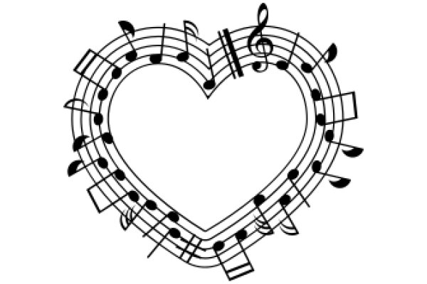 Musical Heart: AHeart-Shaped Musical Score