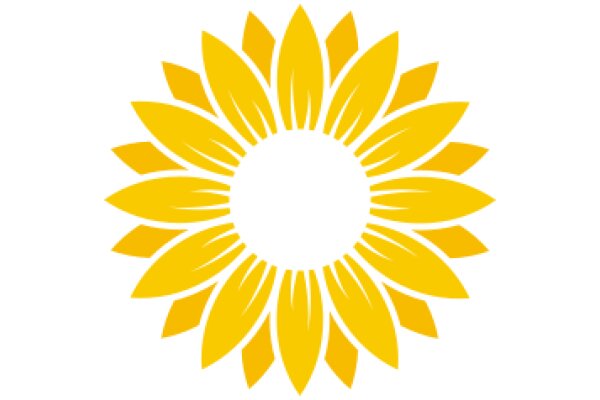 Vibrant Yellow Sunflower Logo