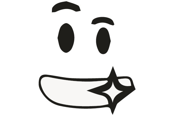 A Whimsical Cartoon Character with a Question Mark