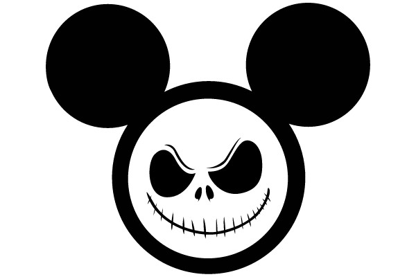 Skull Mickey Mouse Icon