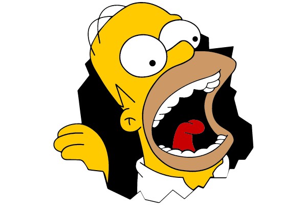 Homer Simpson Expressing Surprise