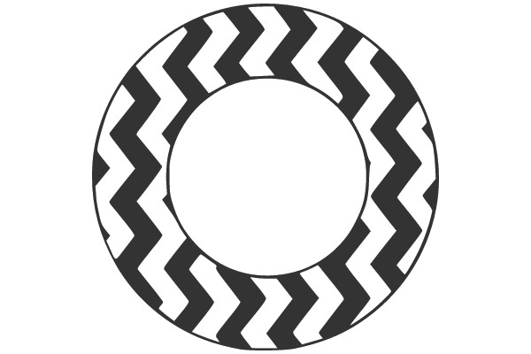 Circular Pattern with Zigzag Design