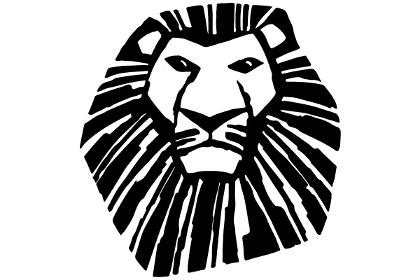 Bold Lion Silhouette