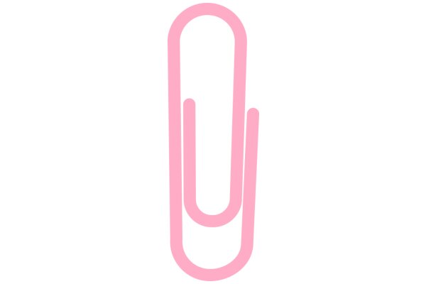 Simplistic Pink Stapler Icon